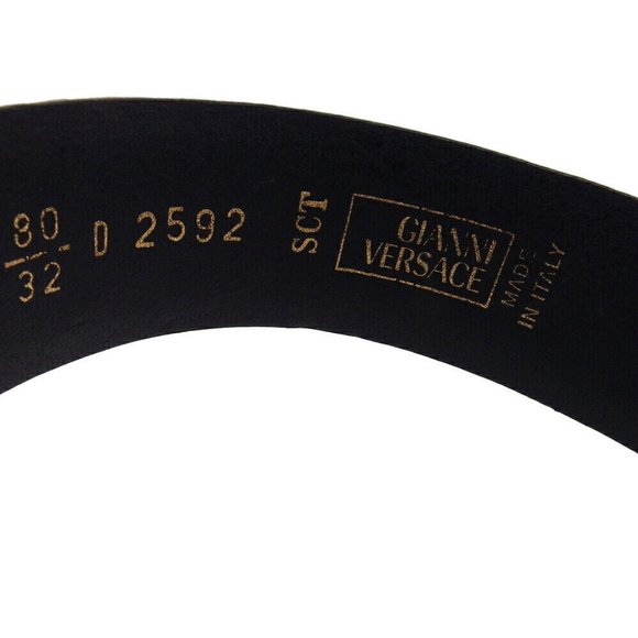 Gianni VERSACE Belt with Belt Medusa Mark